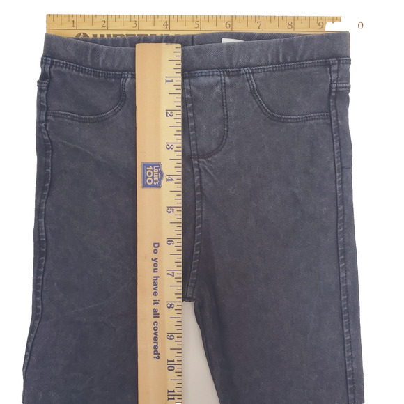 Zara Toddler Girls 4 5 Dark Ponte Jeggings Stretch Jeans Skinny Pants 4-5y 4T - Picture 5 of 6